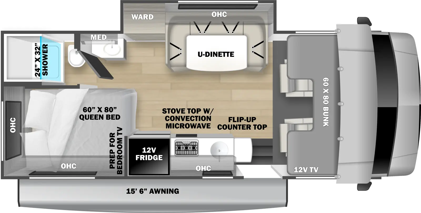 Sunseeker Le 2150SLE Floorplan